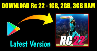 How To Download Real Cricket 22 In 2GB, 3GB, 4GB RAM | Download RC 22 In 2GB, 3GB, 4GB RAM | RC 22 Download